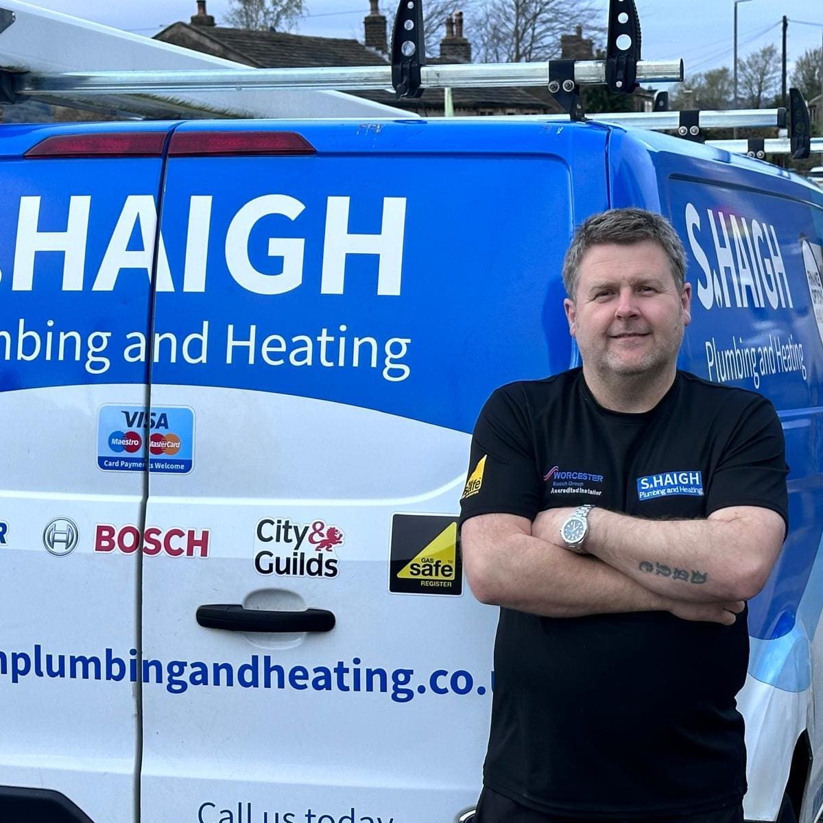 Simon at S Haigh Plumbing and Heating